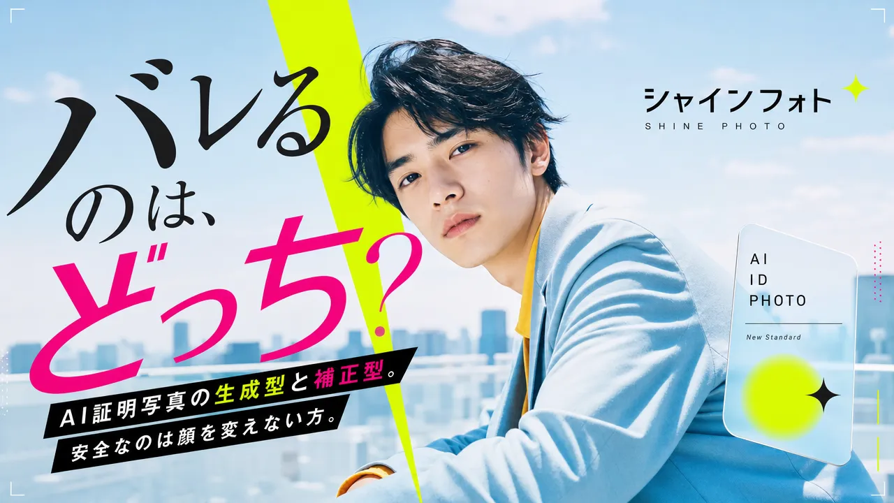 AI証明写真はバレる？見分けられる仕組みと、安全な使い方